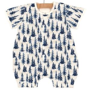 Indigo Forest Bamboo Newcastle Mini Romper 6-12 m
